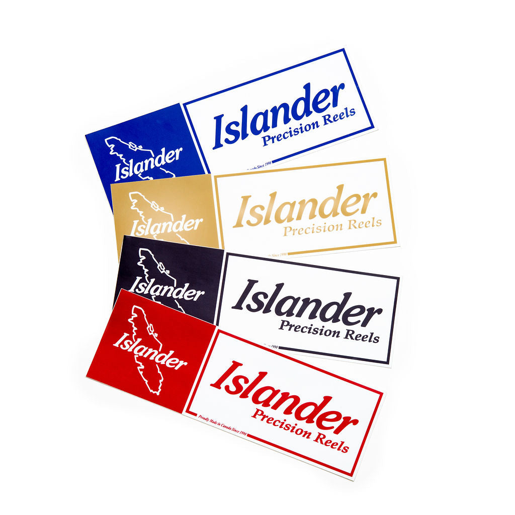 Islander Comb Logo Boat Decal – Islander Reels