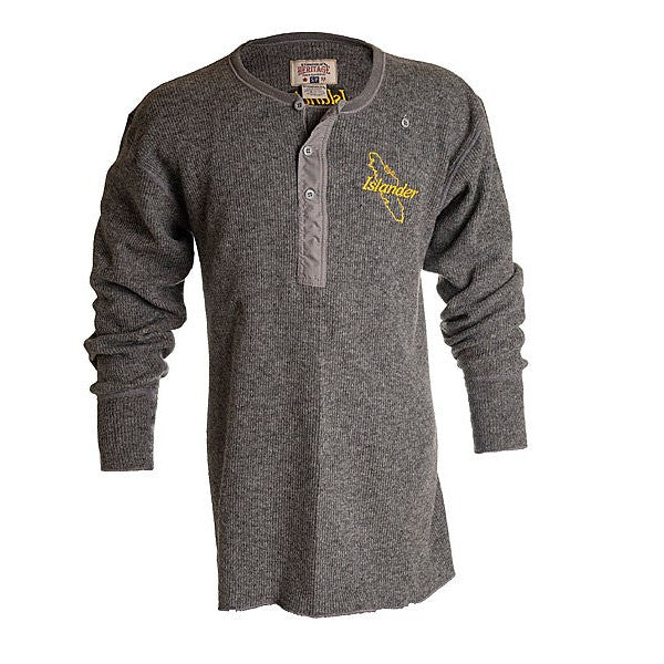 Islander's Fleece Lined Stanfield’s Henley