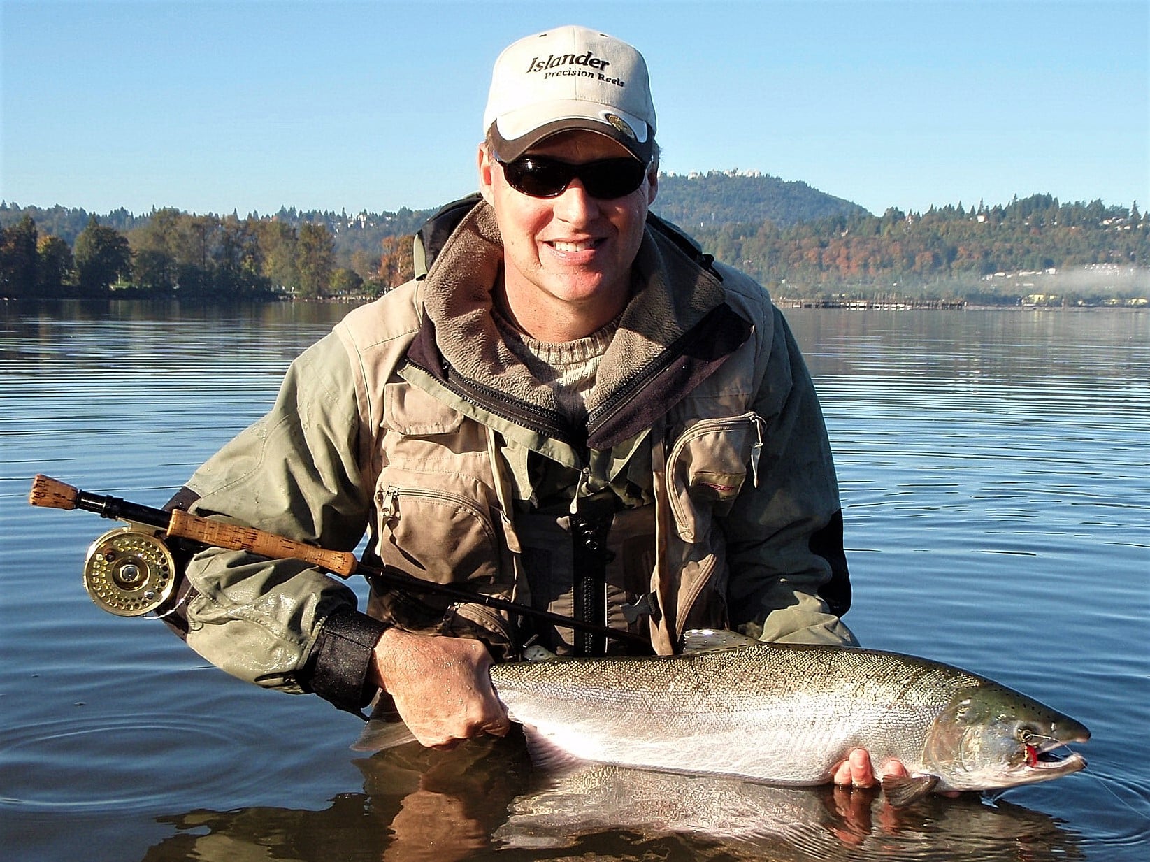 Fly Fishing for Salmon, British Columbia